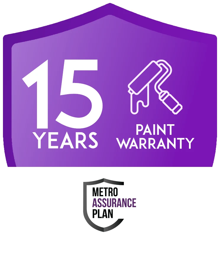 Fifteen years paint assurance shield